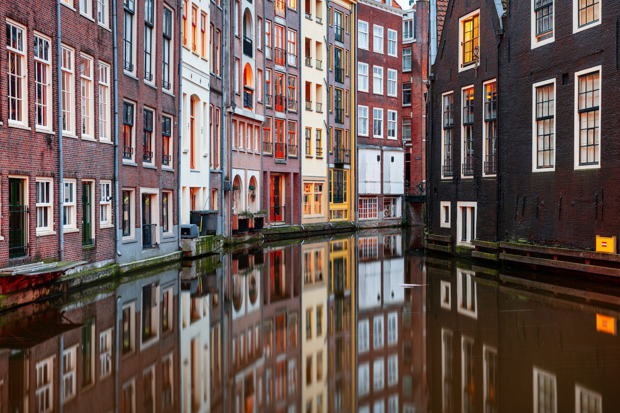 Amsterdam, Netherlands Narrow Canals
